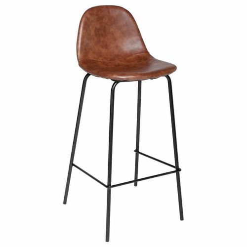 Lot De 2 Tabourets De Bar "Vladi" Marron