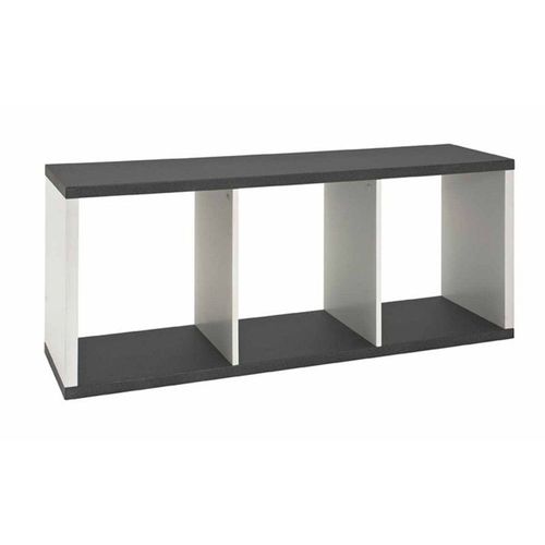 Meuble Tv Design "Granit" 117cm Blanc