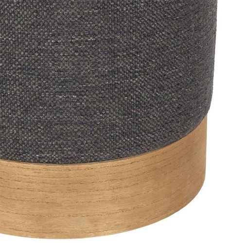 Pouf Design "Alban" 40cm Gris Chiné