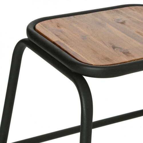 Tabouret "Edena" 46cm Marron