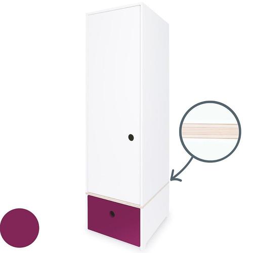 Armoire 1 P Colorflex Plum