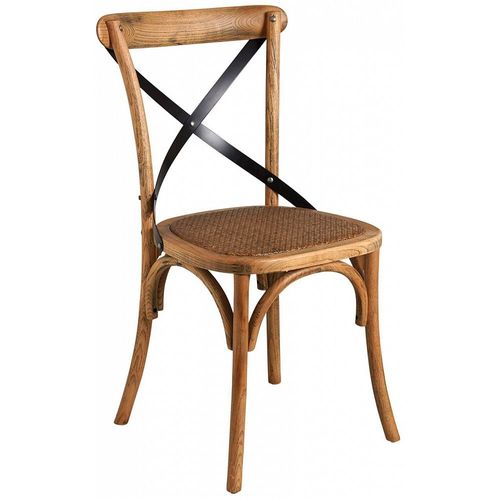 Chaise Bistrot En Hêtre Vieilli