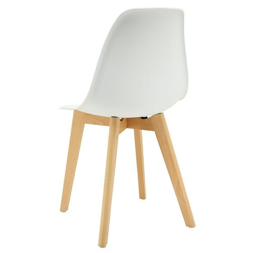 Chaise En Polypropylène Et Bois