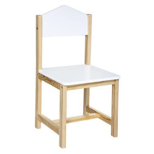 Chaise Enfant Maison Blanc Atmosphera - Blanc