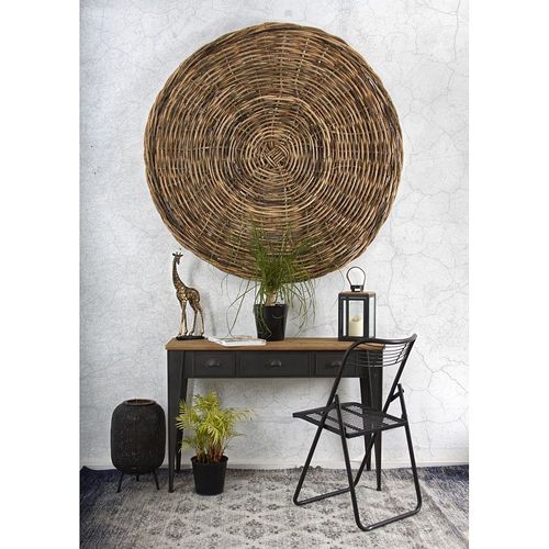 Chaise Pliante En Métal Vieilli