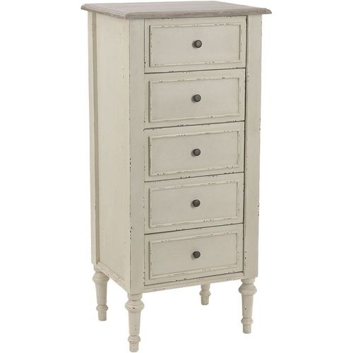 Chiffonnier 5 Tiroirs En Bois Mdf
