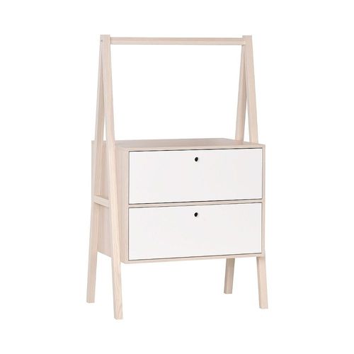 Commode 2 Tiroirs Blanc - Spot