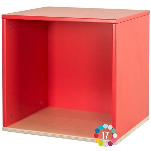 Cube Mural Colorflex T Red
