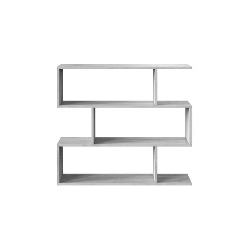 Étagère Basse Tamy À 3 Niveaux L110cm X H97cm - Béton