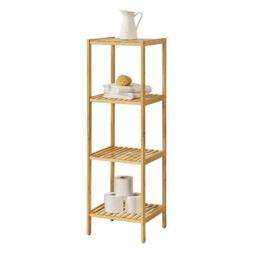Étagère De Rangement Lierne 33 X 33 X 110 Cm Naturel [En.Casa]