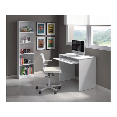 Etagère Murale Alix 4 Tablettes L52cm X H180cm - Blanc