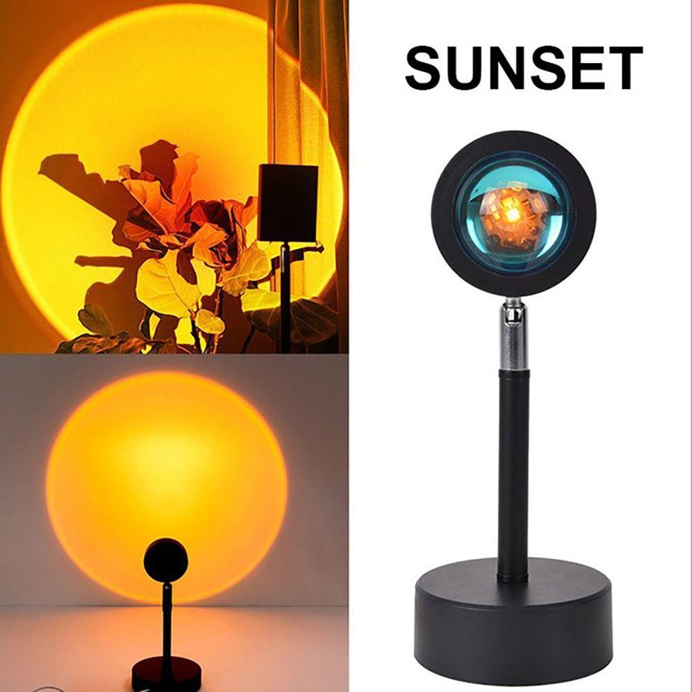 Generic Lampe coucher de soleil, Sunset Lamp Decoration , Lumière de  visuelle romantique à prix pas cher