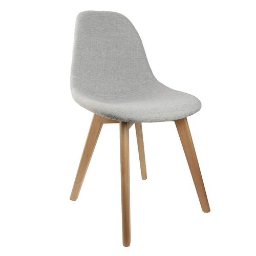 Medyna - Lot De 6 Chaises Scandinaves Grises