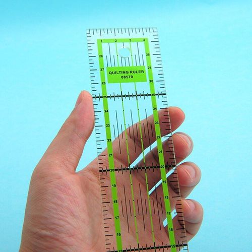 Règle De Couture 5*30cm, 1 Pièce, Pieds De Tailleur, Patchwork, Bâton De Coupe, Quilting, Bricolage Outils De Couture, Papeterie Règle De Dessin
