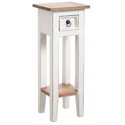 Petite Table Carrée En Bois Blanc