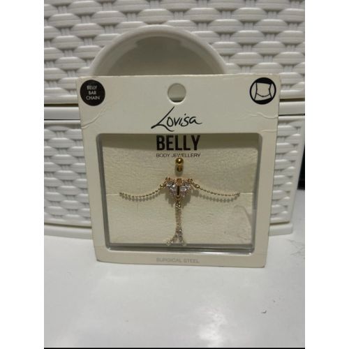 Bijoux De Corps En Cristal, Anneau De Nombril En Strass, Barre De Piercing, Chaîne De Taille, Piercing