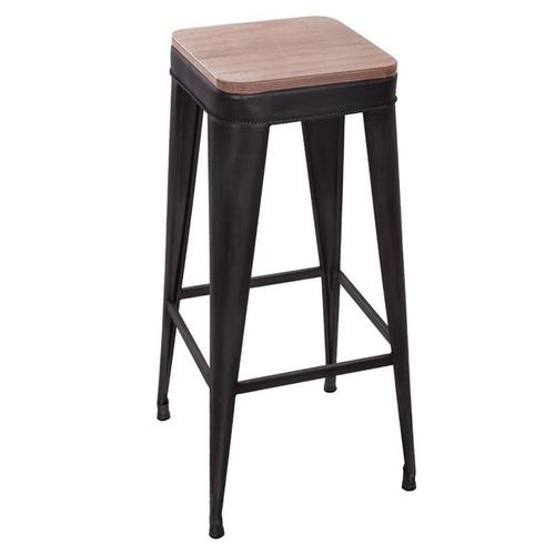 Tabouret De Bar Noir Joris Gm Atmosphera - Noir