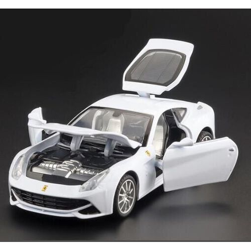 Voiture De Sport En Alliage Moulé Sous Pression, Jouet De Collection, Son Et Lumière, 1:32, Ferrari-F12