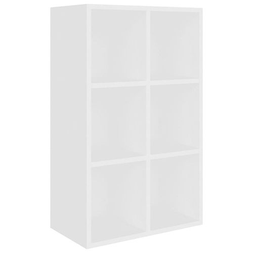 Bibliothèque/Buffet Blanc 66x30x97,8 Cm Aggloméré - Vidaxl
