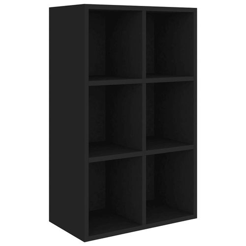 Bibliothèque/Buffet Noir 66x30x97,8 Cm Aggloméré - Vidaxl