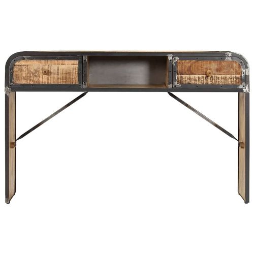 Buffet 120 X 30 X 75 Cm Bois De Manguier Massif