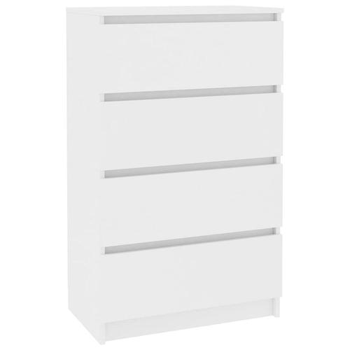 Vidaxl Buffet Blanc 60x35x98,5 Cm Aggloméré