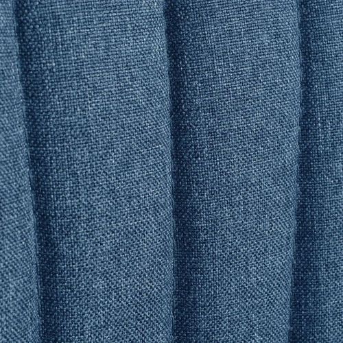 Chaise De Cocktail Bleu Tissu - Vidaxl