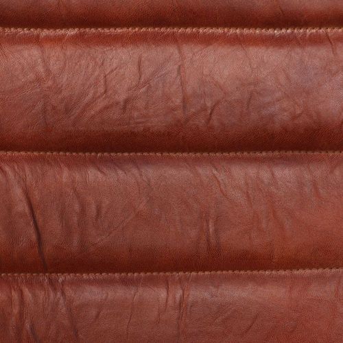 Chaises De Salle À Manger 4 Pcs Marron Cuir Véritable