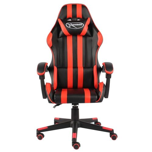 Fauteuil De Jeux Vidéo Noir Et Rouge Similicuir - Vidaxl