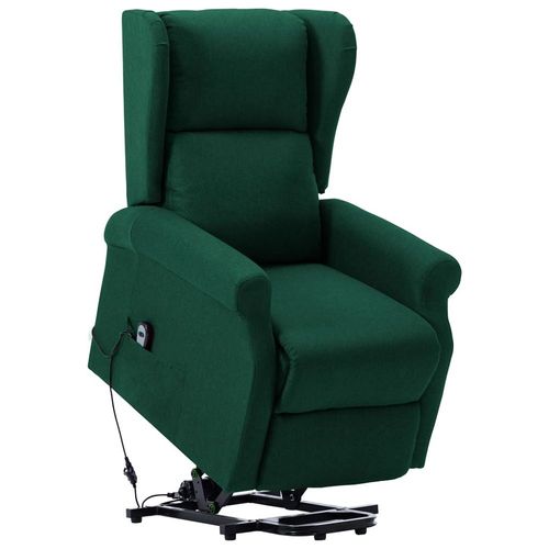 Fauteuil Inclinable Vert Tissu - Vidaxl