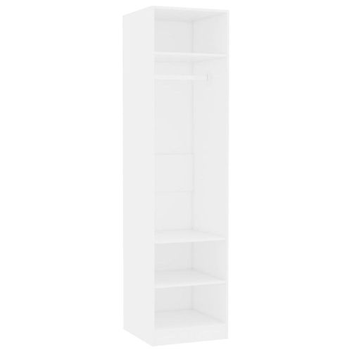Garde-Robe Blanc 50 X 50 X 200 Cm Aggloméré - Vidaxl