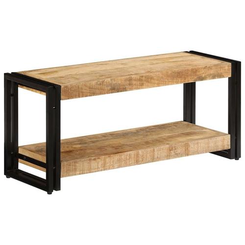 Meuble Tv 90 X 30 X 40 Cm Bois De Manguier Massif - Vidaxl