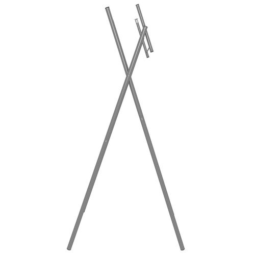 Pieds De Table Pliables Argenté 45x55x112 Cm Acier Galvanisé - Vidaxl