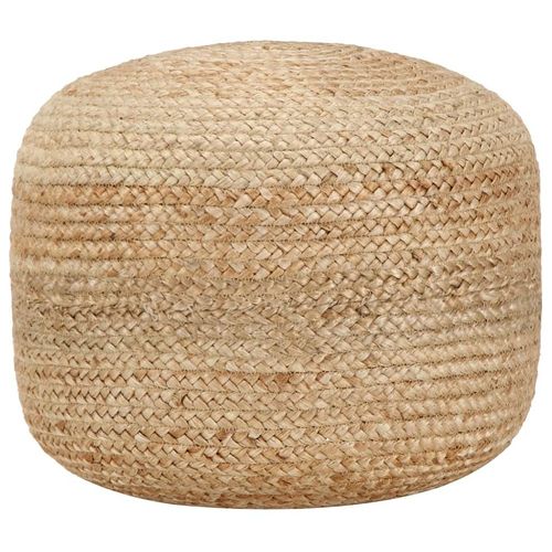 Pouf Fait À La Main 45 X 30 Cm Jute - Vidaxl