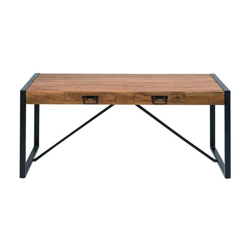 Table À Manger Industrielle Avec Allonges