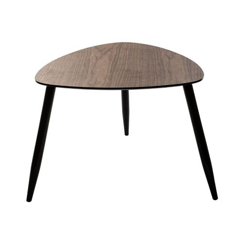 Lot De 2 Tables À Café Gigognes En Bois Foncé