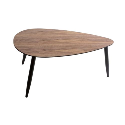 Lot De 2 Tables À Café Gigognes En Bois Foncé