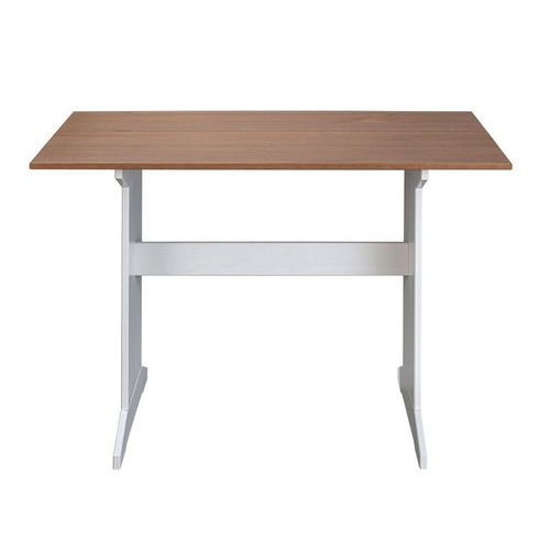 Table De Repas En Bois "Terland" 110cm Blanc