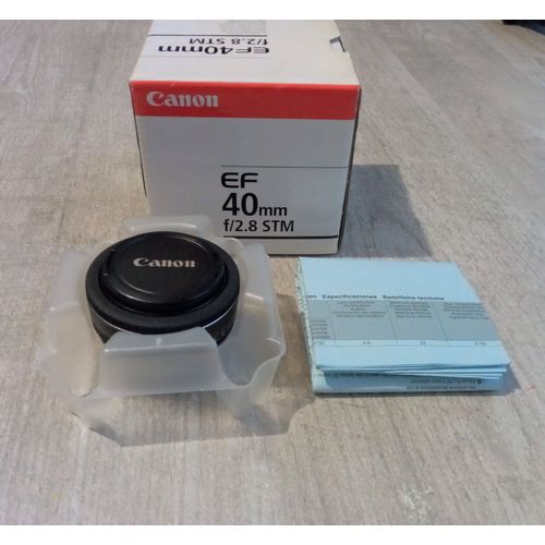 Objectif Canon EF 40mm f/2.8 STM