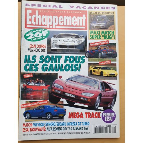 Echappement 326