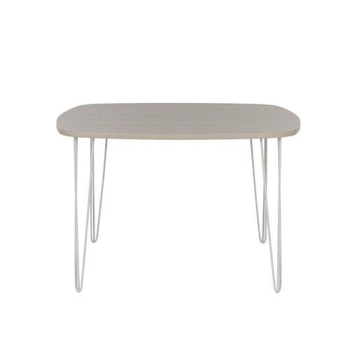 Table À Manger Carrée Pieds Filaires Lemon - Fabrication Française