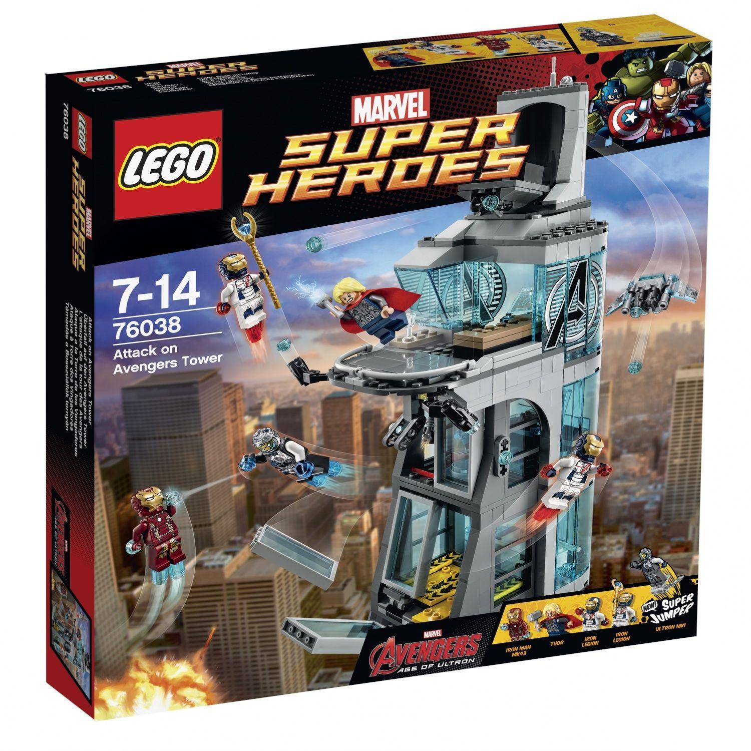 LEGO Marvel - L'attaque de la tour des Avengers - 76038