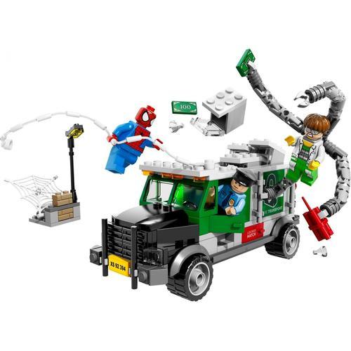 Lego Marvel - Le Braquage Du Camion Par Le Docteur Octopus - 76015