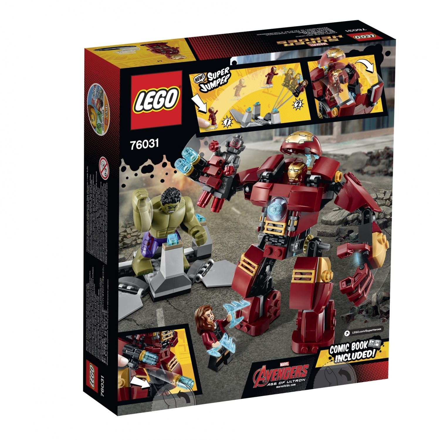 Lego Marvel - Le Combat Du Hulk Buster - 76031 - 3