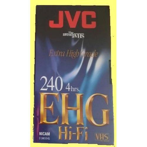 cassette VHS JVC EHG 240