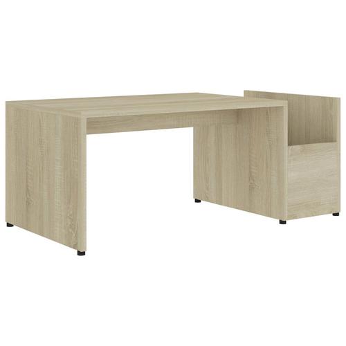 Table Basse Chêne Sonoma 90x45x35 Cm Aggloméré - Vidaxl