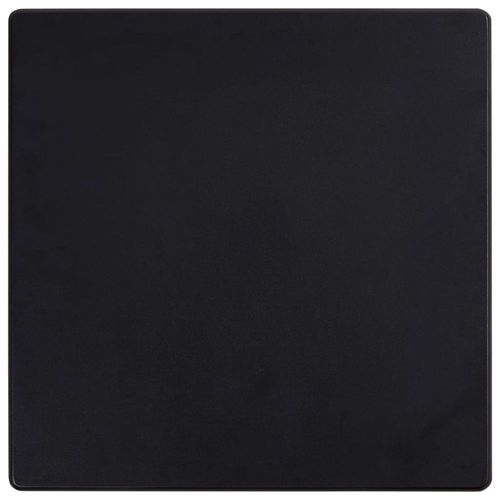 Table De Bar Noir 60x60x111 Cm Mdf