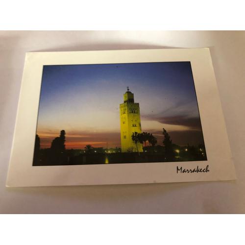 Carte Postale Marakech Maroc
