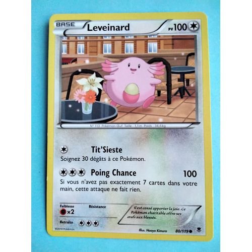 Carte Pokémon N° 113 Leveinard
