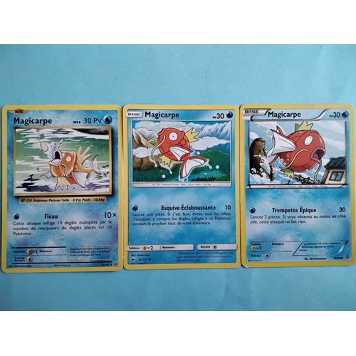 Cartes Pokémon N° 129 Magicarpe